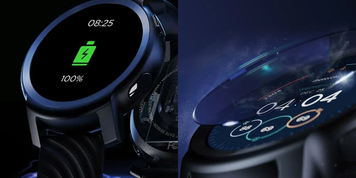 Moto Watch 200 daire ve dikdörtgen tasarımla gelecek 1 Moto Watch 200