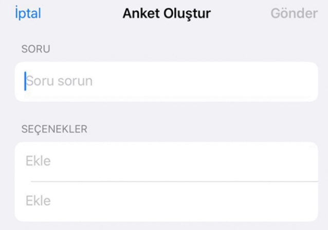 WhatsApp'a anket özelliği getirildi! 68