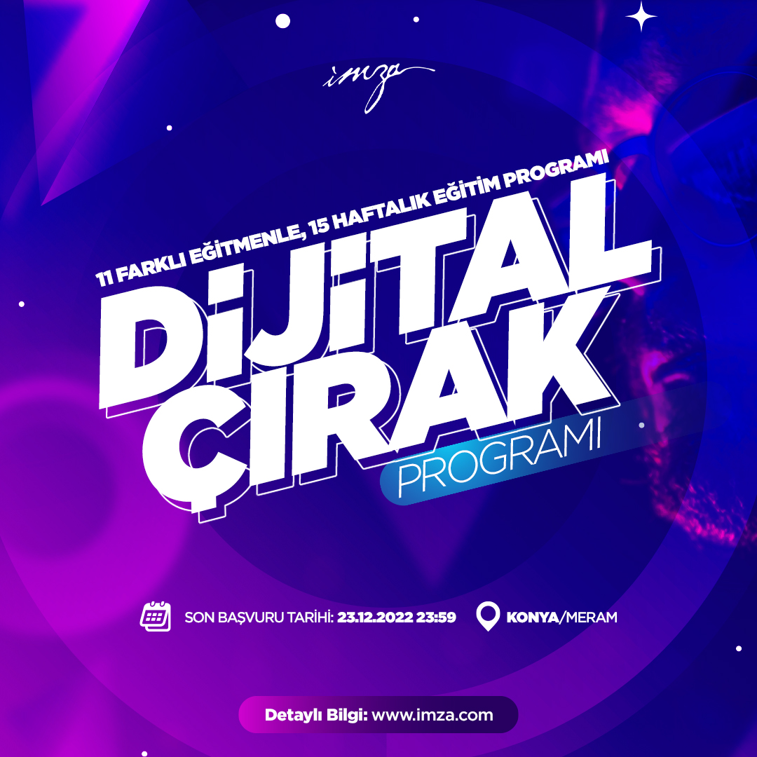 Dijital Çırak Programı başvuruları başladı 65 dijital çırak