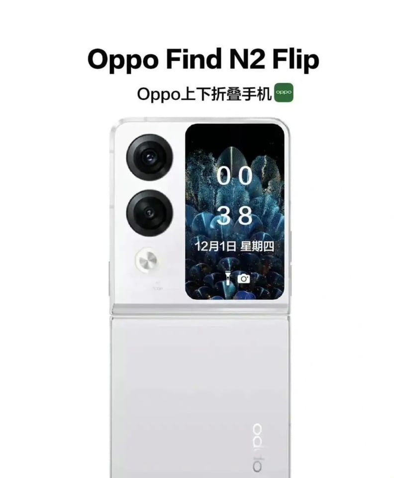 oppo find n2 flipin tasarimi ortaya cikti