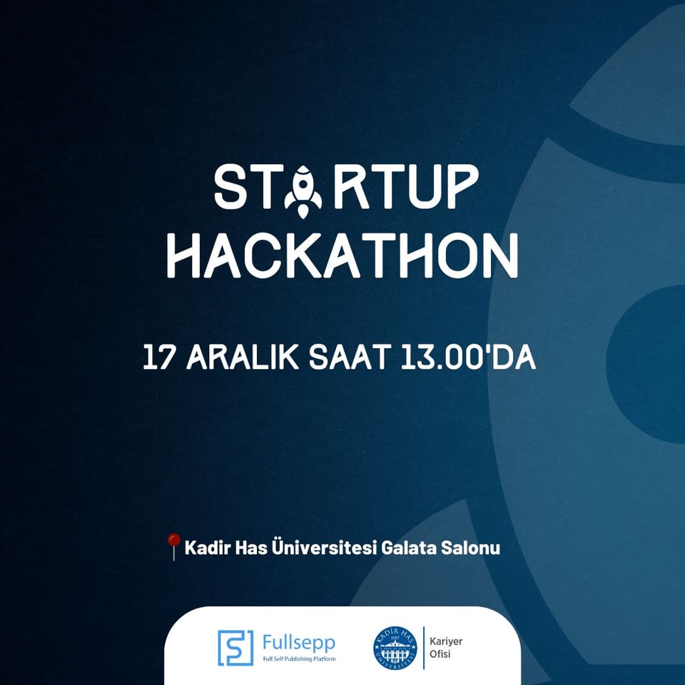 Startup Hackathon 17 Aralık'ta gerçekleşecek 66