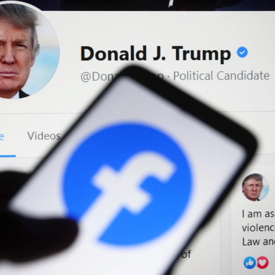 Eski ABD Başkanı Donald Trump Facebook’a Dönüyor 2 strongabd eski baskani donald trump facebooka donuyorstrong