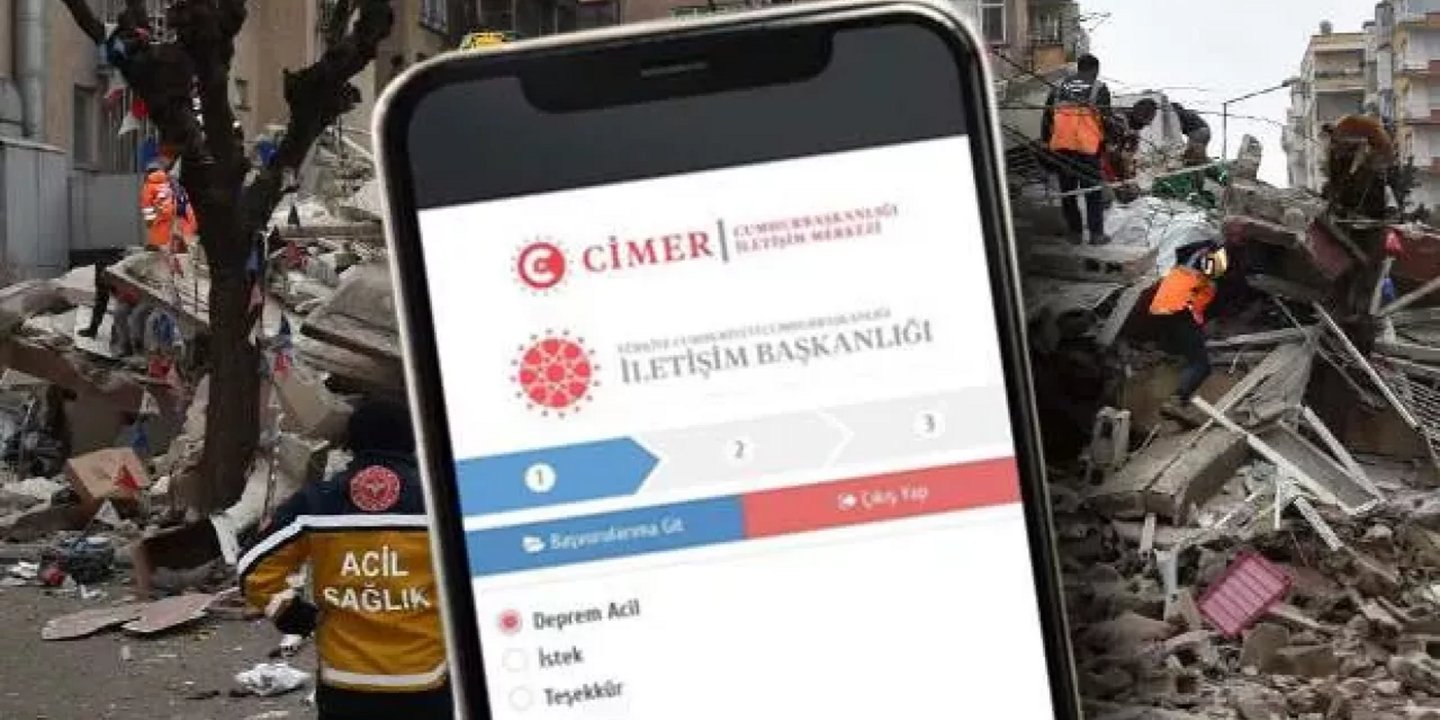 cimer deprem yardımı