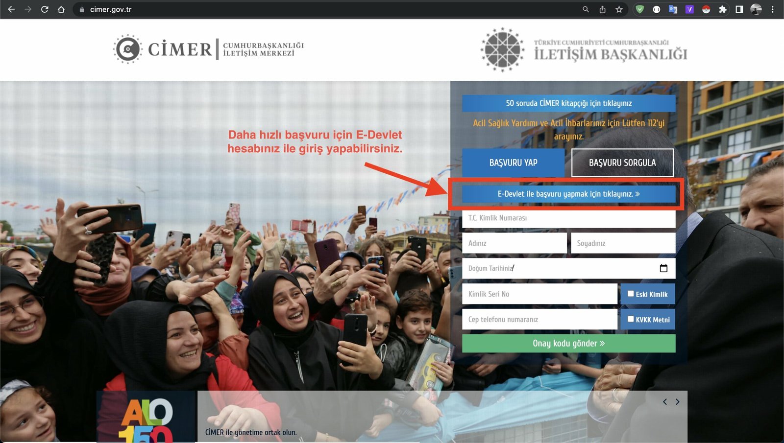 cimer deprem yardımı