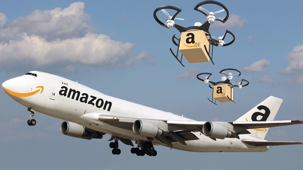 amazon drone ile kargo tasimaya yavastan basladi 1