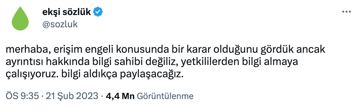 BTK’dan Ekşi Sözlüğe Erişim Engeli 3 Ekşi sözlük kapatıldı