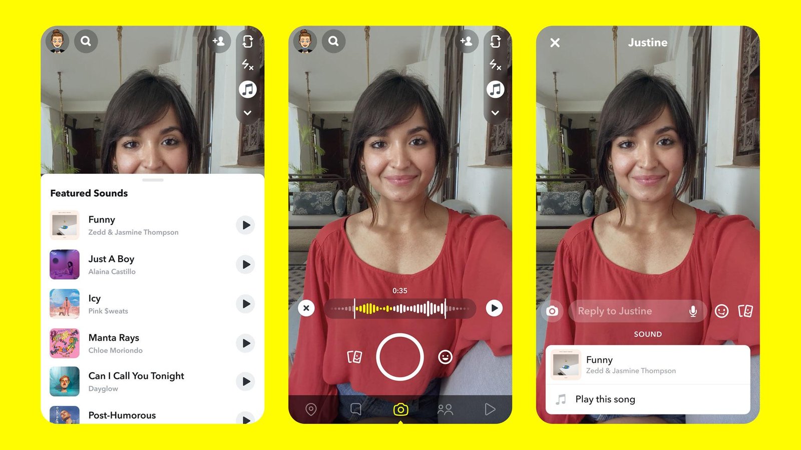 Snapchat, yeni ses önerileri ve müzik senkronizasyon özellikleri getiriyor 66