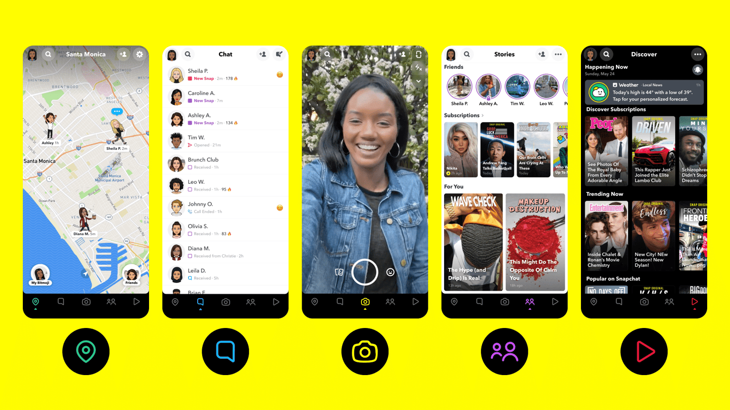 Snapchat, yeni ses önerileri ve müzik senkronizasyon özellikleri getiriyor 65 Snapchat yeni özellik