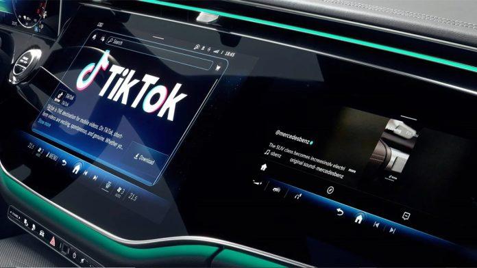 Mercedes-Benz, TikTok’u araçlarına entegre eden ilk firmalardan biri oldu 65 Mercedes TikTok
