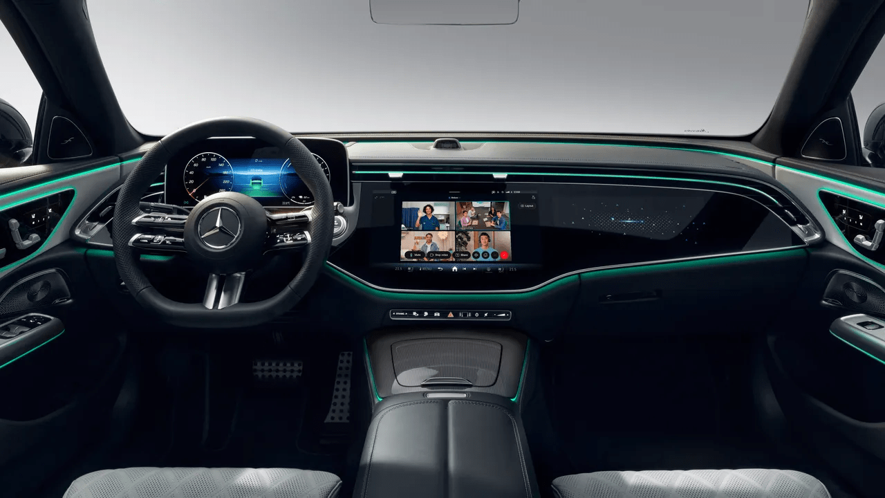 Mercedes E Serisine Webex desteği: Toplantılarda rahatlık sağlamak mümkün olacak 66 Mercedes toplantı özelliği