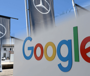 Mercedes google ortaklık