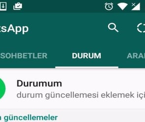 WhatsApp Durum Sözleri