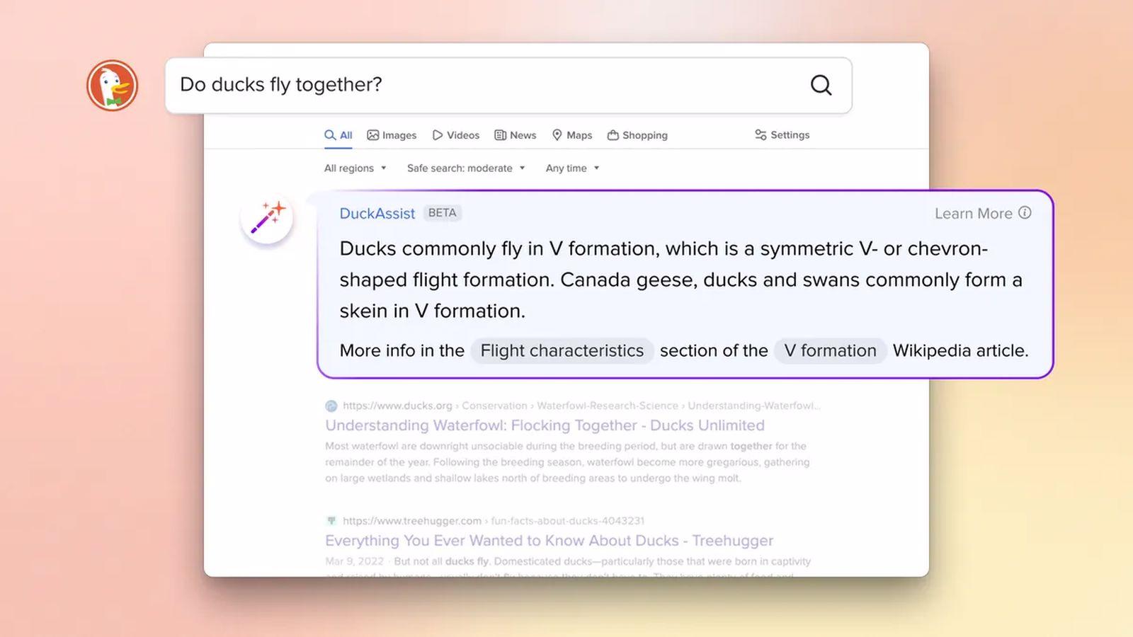 DuckDuckGo, Yapay Zeka Araması Yapan DuckAssist’i Duyurdu 66