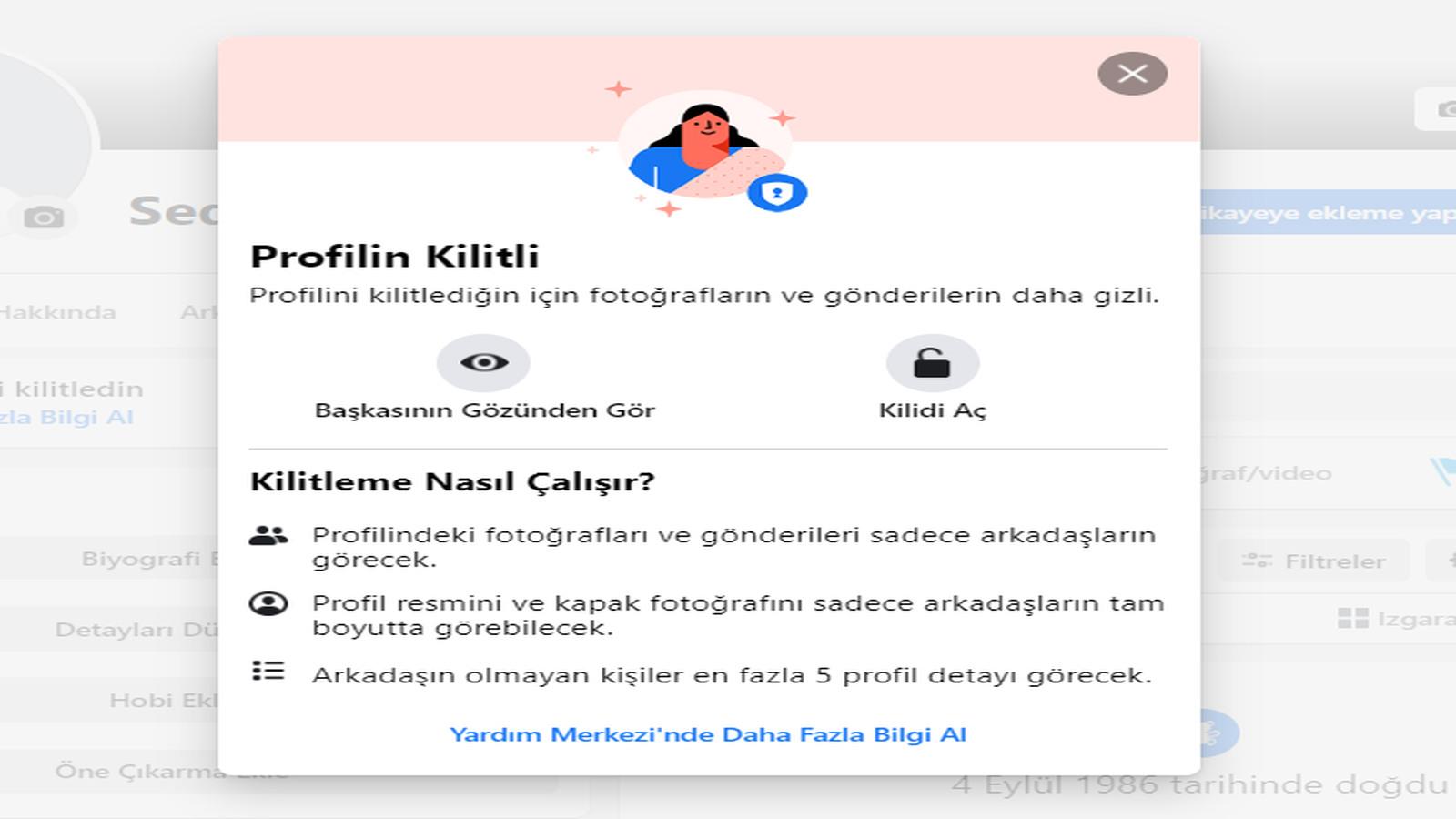 Facebook Hesap Dondurma, Facebook Hesap Kapatma Nasıl Yapılır? 74 facebook profil kilit açma