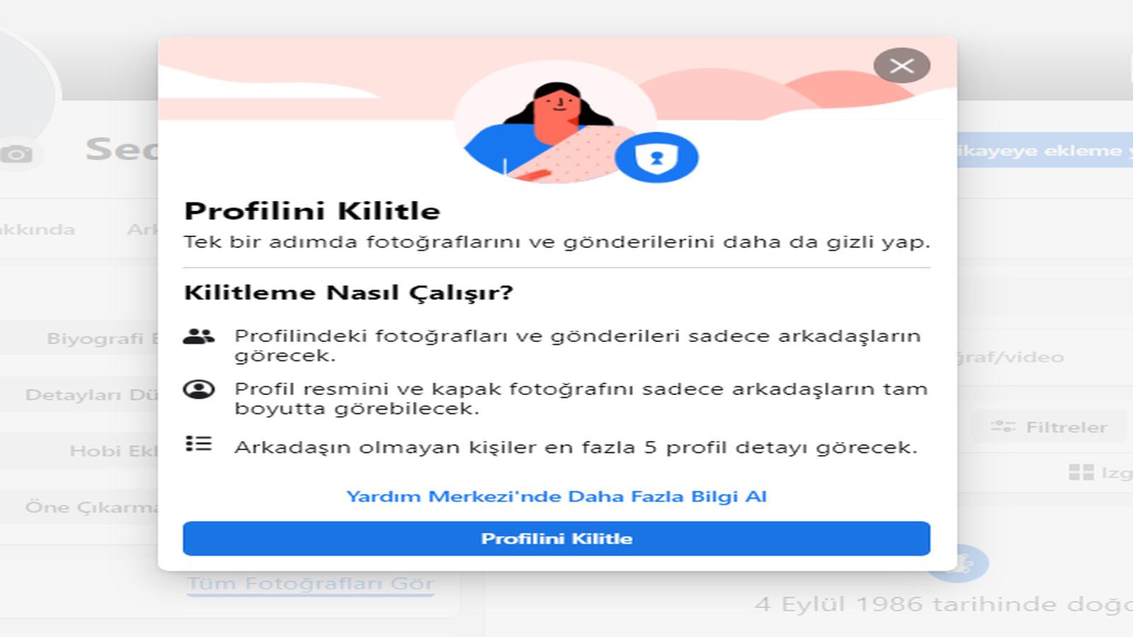 Facebook Hesap Dondurma, Facebook Hesap Kapatma Nasıl Yapılır? 72 facebook profil kilitleme
