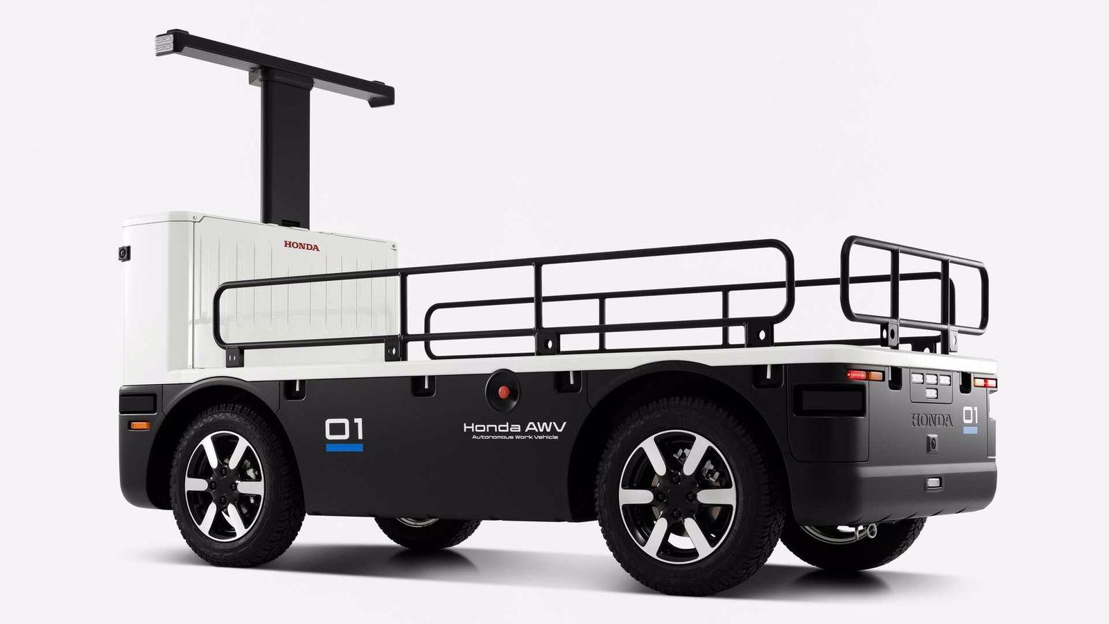 Honda Yeni Otonom İş Aracını Tanıttı: Autonomous Work Vehicle 67 Honda Autonomous Work Vehicle