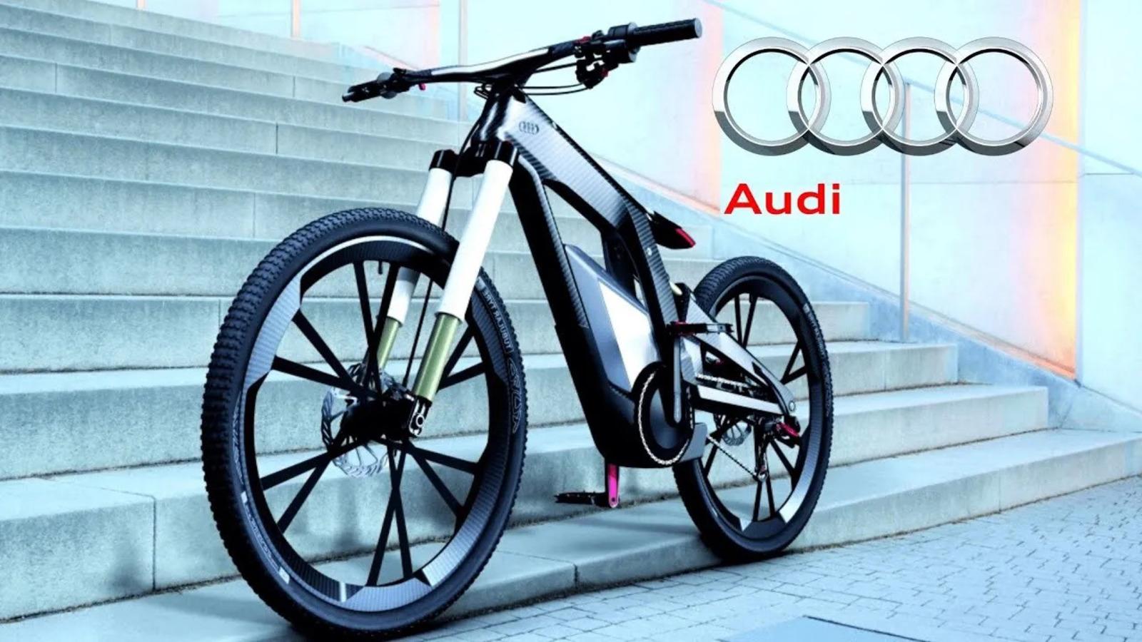 Audi’nin otomobil fiyatlarıyla yarışan yeni elektrikli bisikleti tanıtıldı