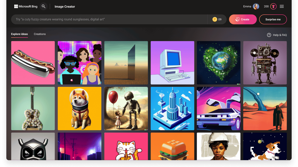 Bing Image Creator: Microsoft'tan Yapay Zeka Destekli Görsel İçerik 1 Microsoft Bing Image Creator
