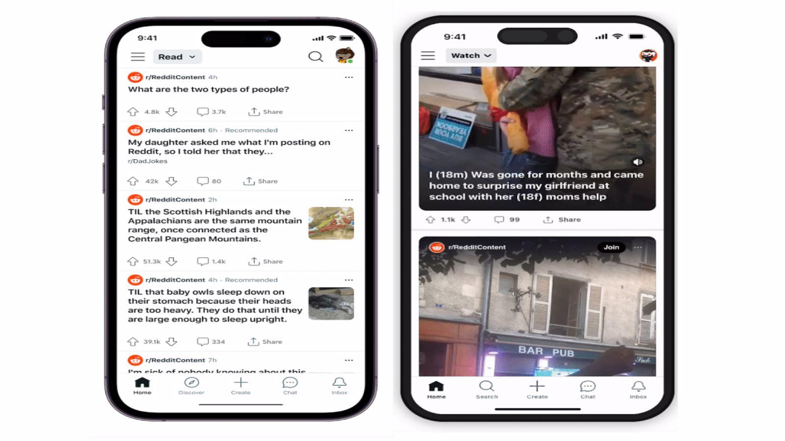Reddit’in yeni özellikleri arasında TikTok benzeri bir video akışı yer alıyor 66 Reddit'e TikTok benzeri özellik geliyor