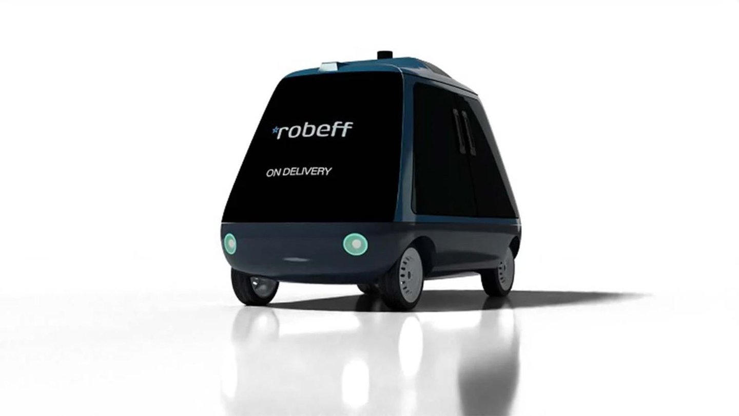 Robeff, sürücüsüz teslimat robotları için 1.5 milyon dolar değerleme üzerinden yatırım aldı 65 Robeff yatırım aldı