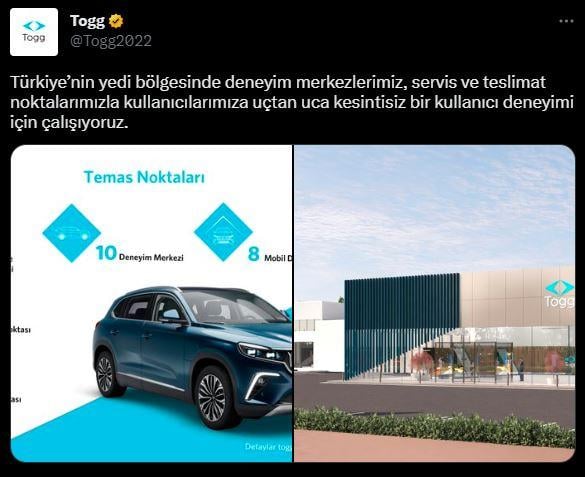Togg ile BoschCarService Arasında İş Birliği 68 tweet 1