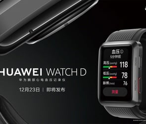 Tansiyon ölçme özelliğine sahip Huawei Watch D için yeni sürüm planlanıyor