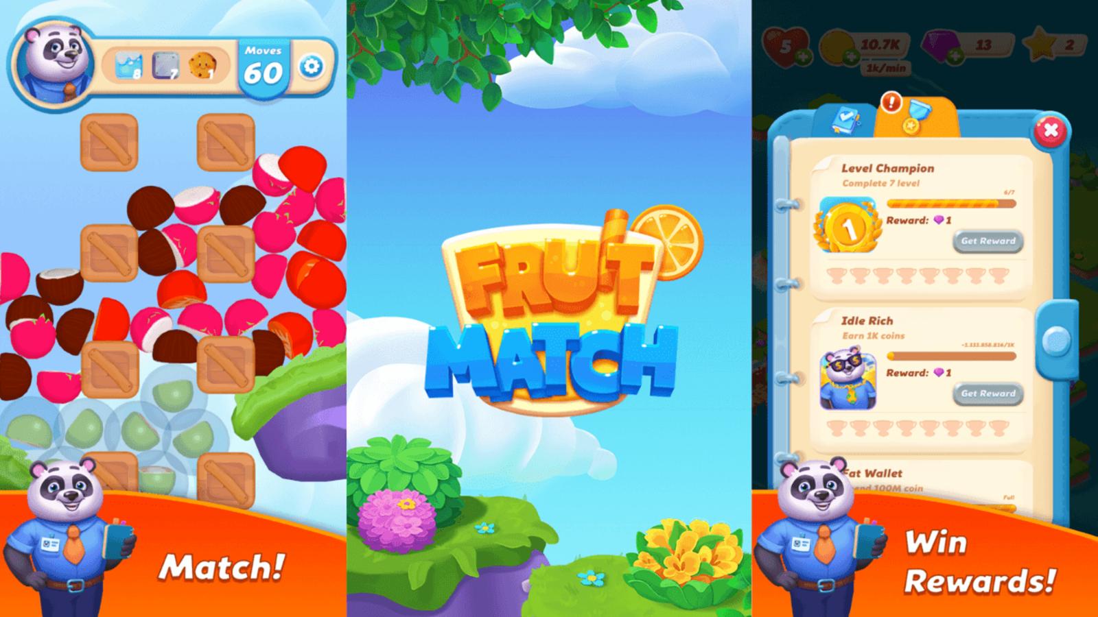 Yerli Girişim Gleam Games 1 Milyon Dolar Yatırım Topladı 67 Fruit Match - Sweet Journey