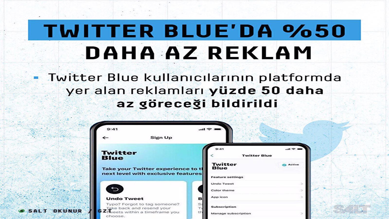 Twitter Blue ile yüzde 50 daha az reklam görünecek 66 Twitter Blue ile % 50 daha az reklam görünecek