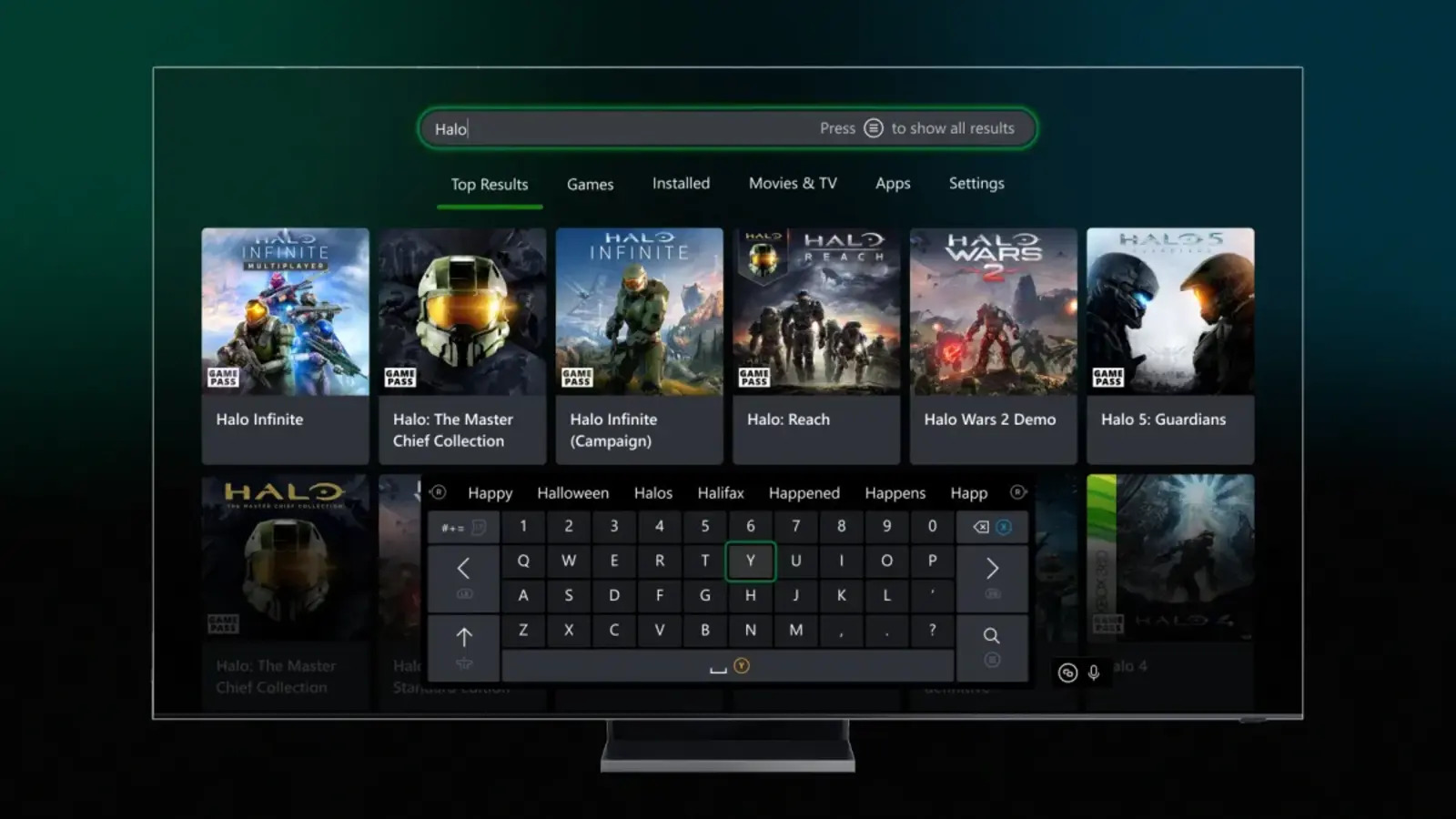 Yeni Xbox sistem güncellemesi ile yenilenen arama deneyimi