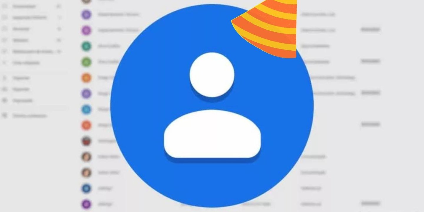 Google Kişiler Android uygulamasında doğum günü hatırlatma özelliği