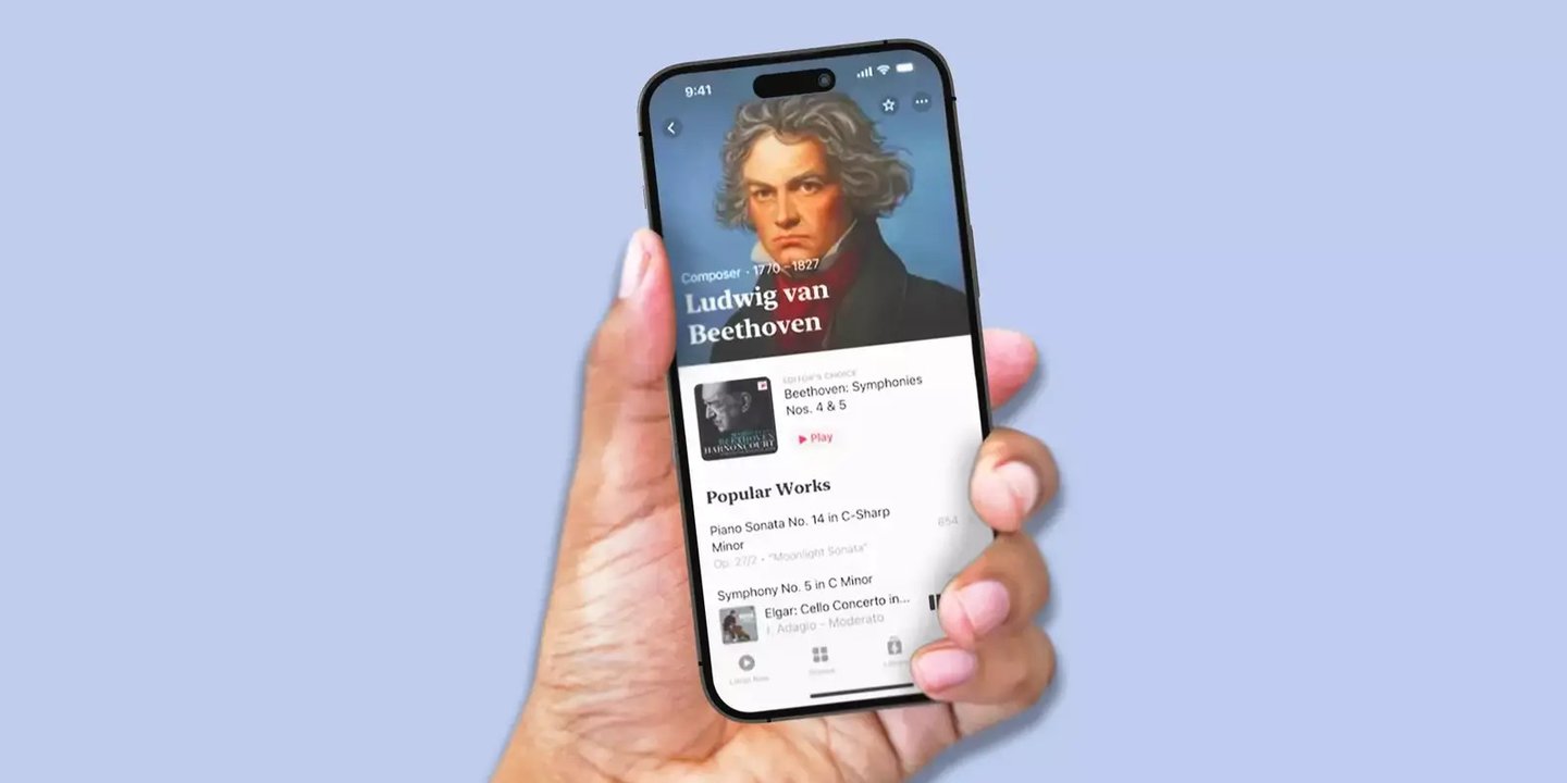 Apple Music Classical uygulaması Android'de yerini alıyor