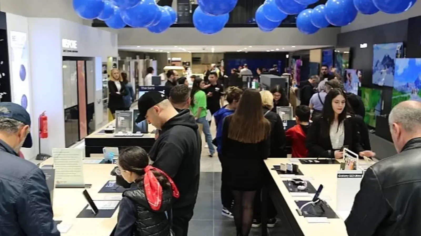 Samsung’un tüm ürün grupları ve deneyim alanı İstanbul İstinyePark’ta