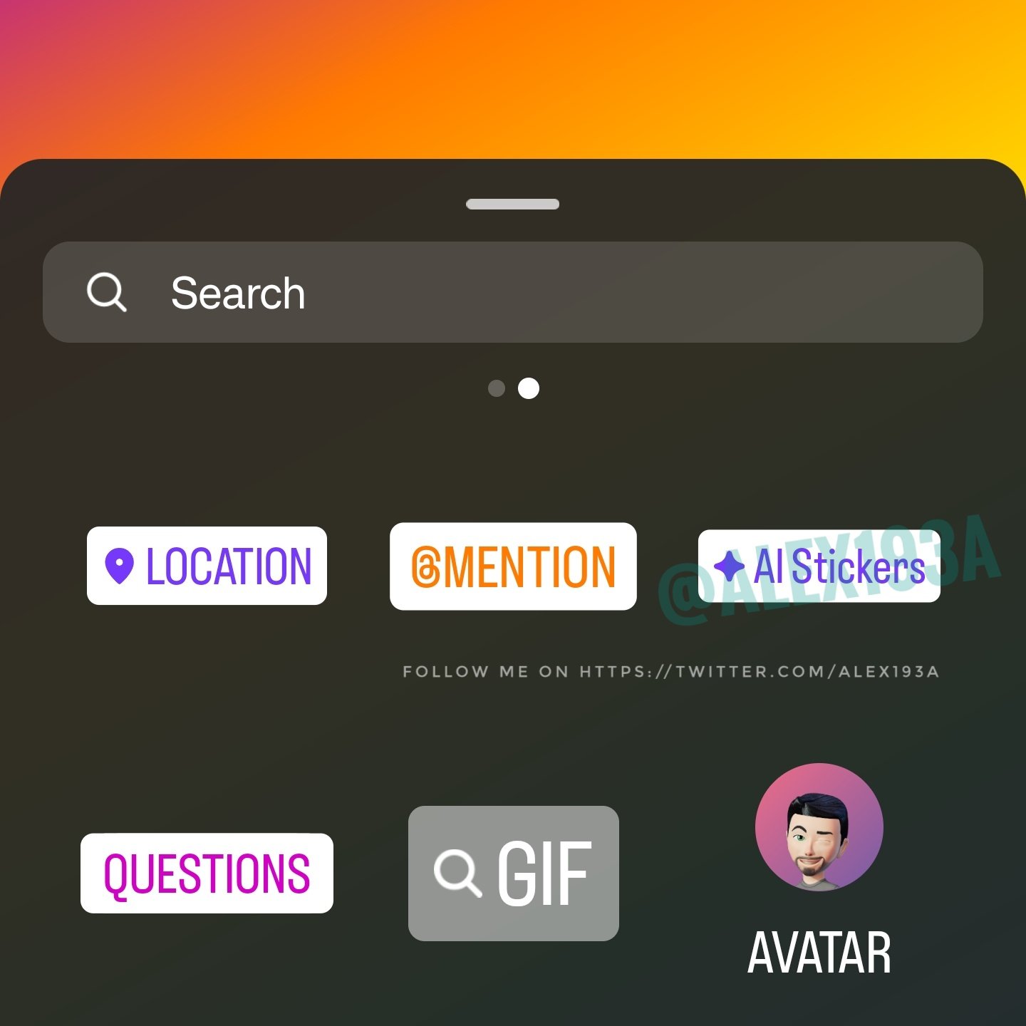 instagram yapay zeka destekli sticker özelli ğiüzerinde çalışıyor