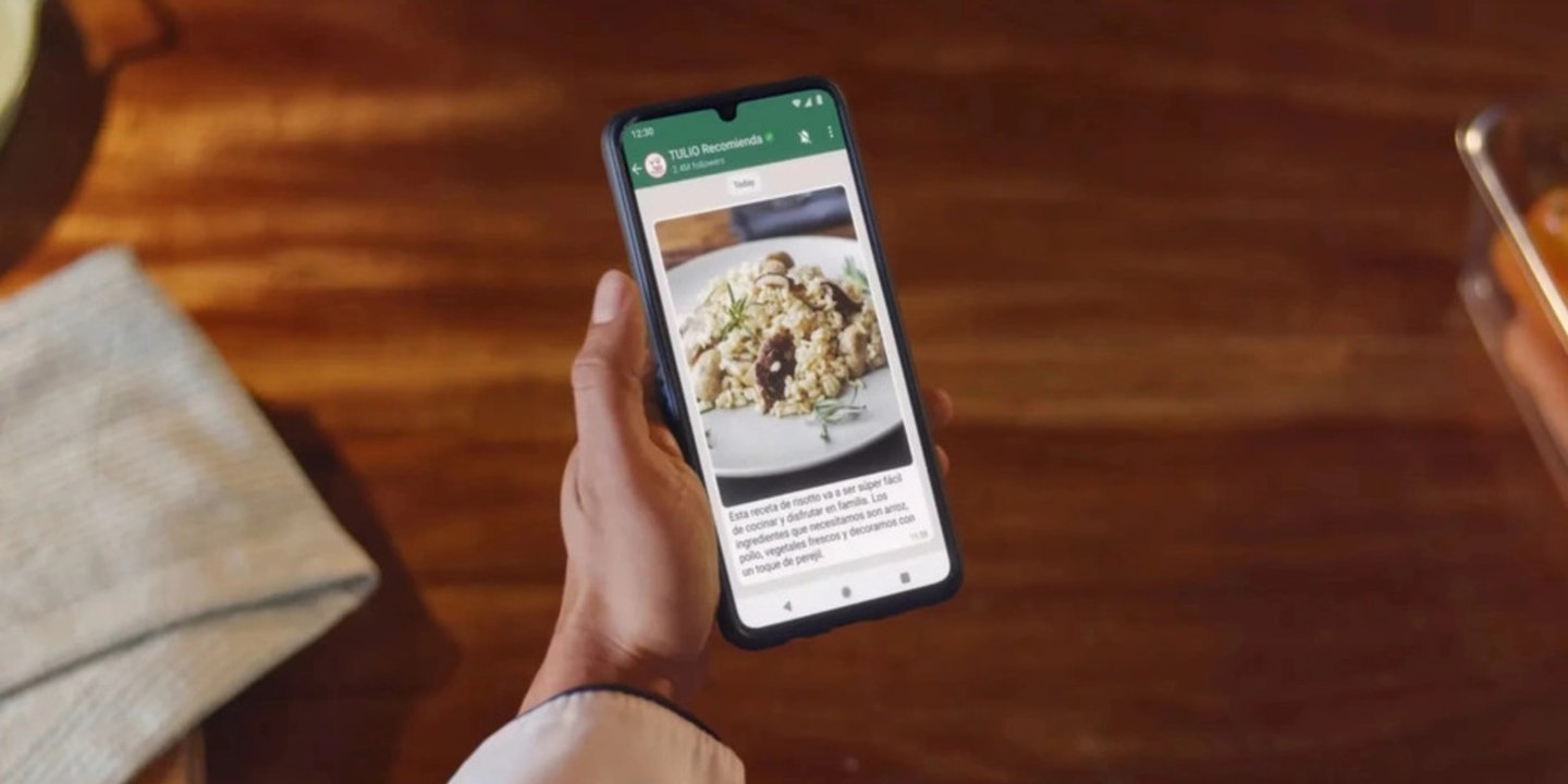 WhatsApp mesaj balonlarını genişletmeyi planlıyor 65 WhatsApp mesaj balonları için tam genişlik üzerinde çalışıyor
