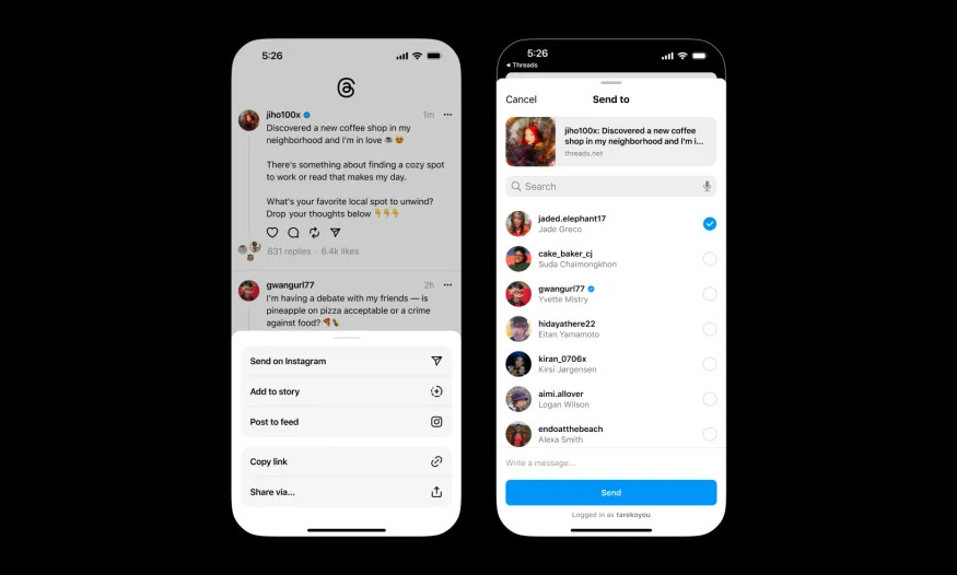 Threads Instagram ile etkileşimi arttırıyor 66 Threads Instagram ile etkileşimi arttırıyor