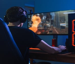 Don't Scream oyunundan çığlık atarsan oyun başa sarar