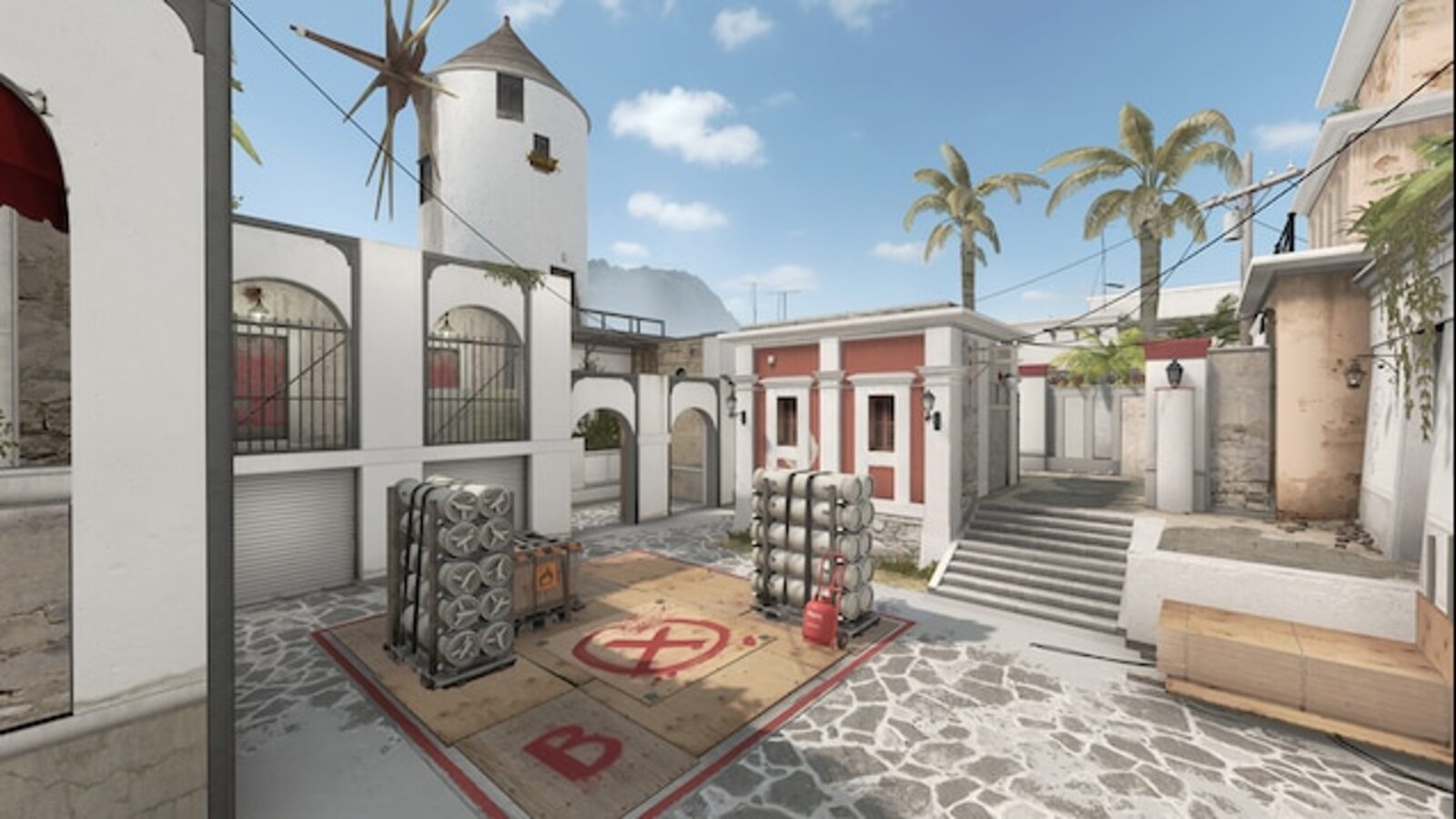 CS 2’nin Eski Haritası Santorini Geri Geliyor! 4 Santorini Haritasından Görsel