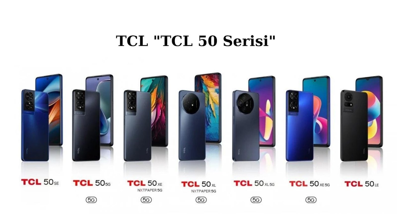 TCL "TCL 50 Serisi" Telefonlarını Resmi Olarak Duyurdu