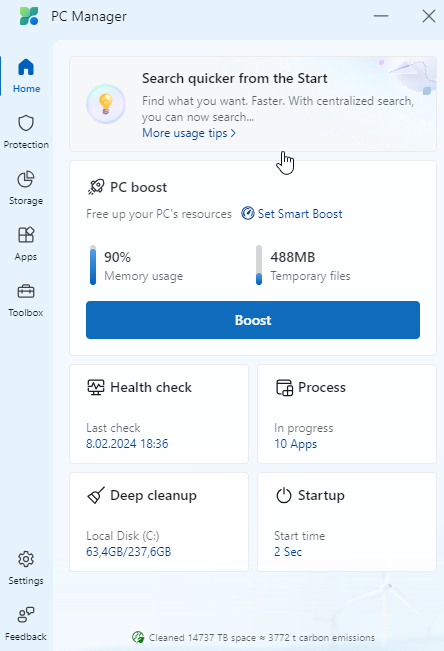 Microsoft PC Manager Nedir, Nasıl Kullanılır? 2 Microsoft PC Manager nedir, nasıl kullanılır?