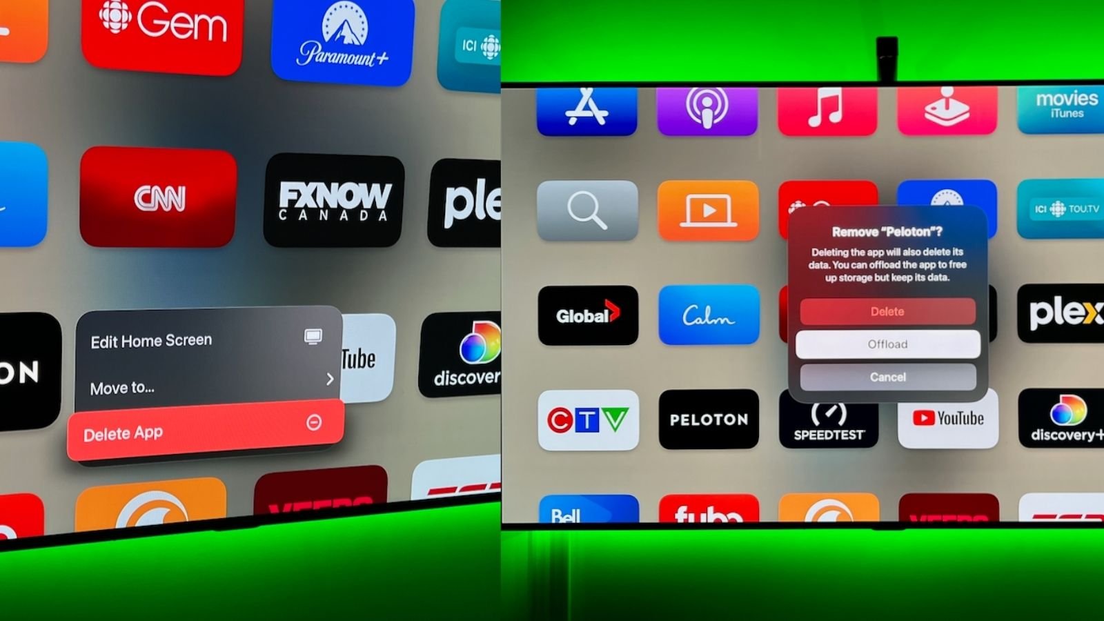 Apple TV'deki Uygulamalar Nasıl Silinir?