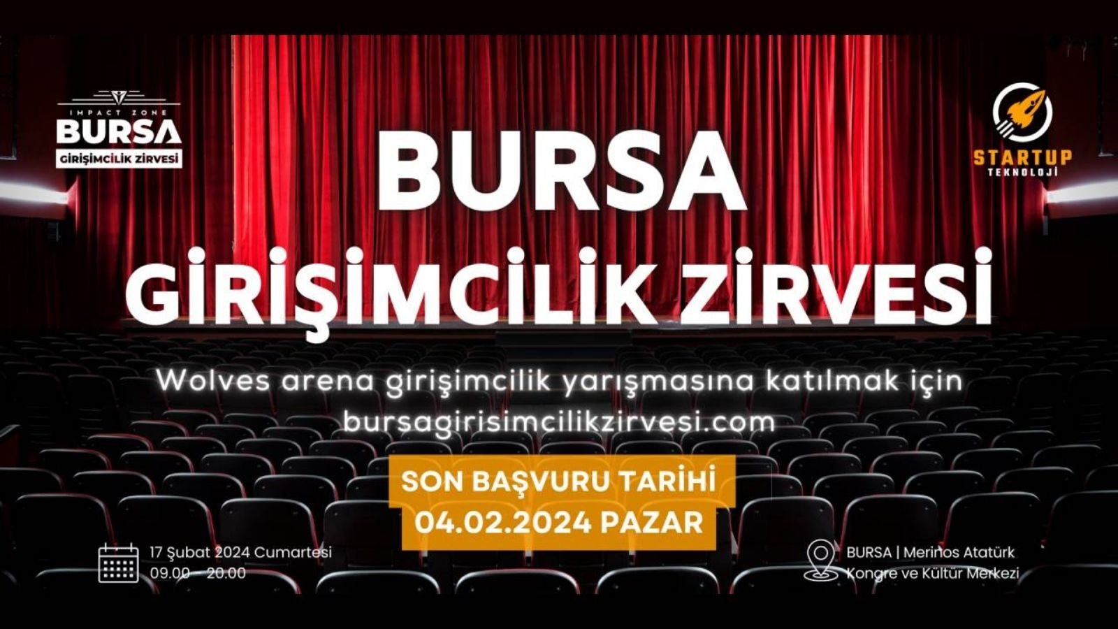 Bursa Girişimcilik Zirvesi Tarihi ve Programı Belli Oldu  