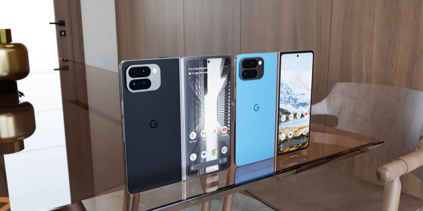 Google Pixel Fold 2, 3D Platformda Oluşturuldu