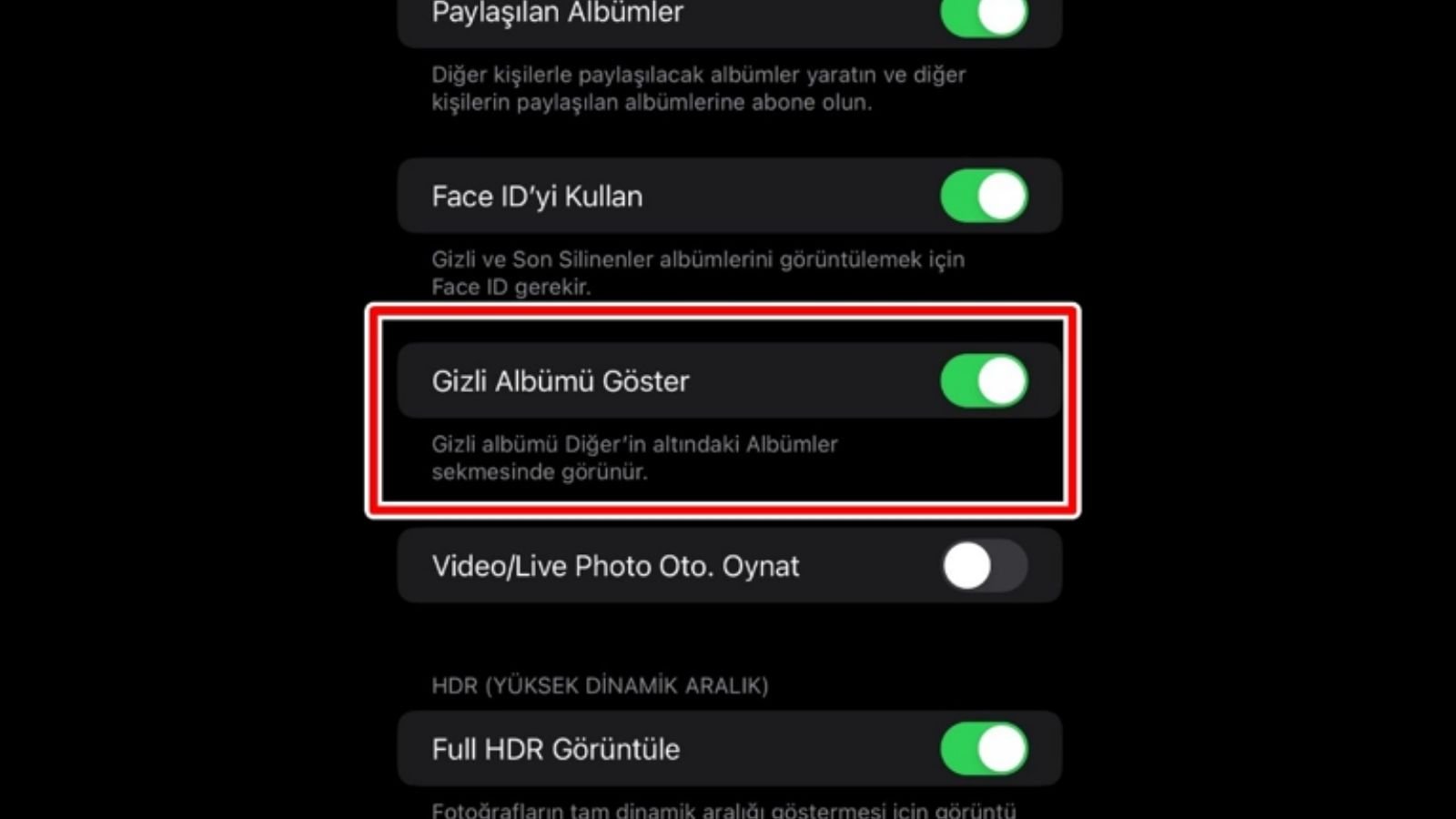 iPhone'da Fotoğraflar Nasıl Gizlenir?