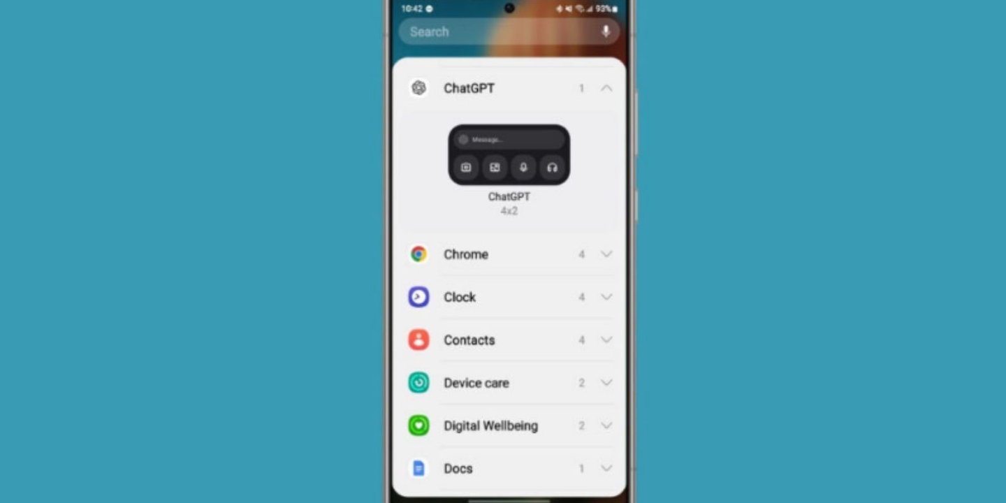 ChatGPT Android'de Bir Ana Ekran Widget’ı Kazanıyor 1 OpenAI şirketi tarafından geliştirilen üretken yapay zeka temelli sohbet botu ChatGPT, Android tarafında güzel bir güncelleme alıyor olacak.