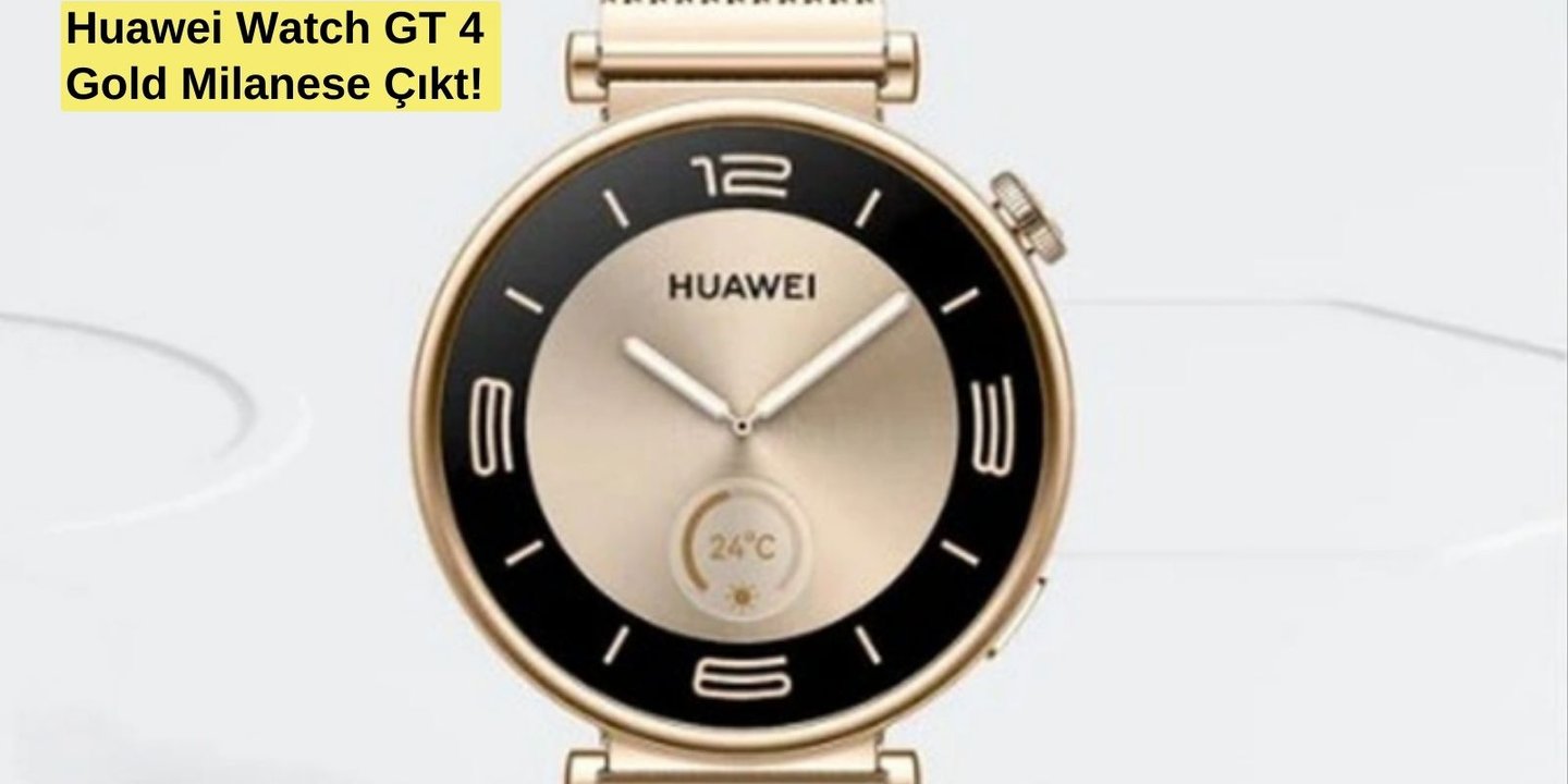 Huawei, dikkat çeken Watch GT 4 Gold Milanese versiyonunu özel teklifle ve ücretsiz hediyelerle kullanıcıların beğenisine sundu.