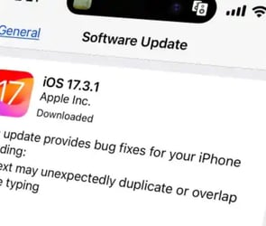 iOS 17.3.1 Yinelenen Metin ve Bazı Hataları Ortadan Kaldırıyor