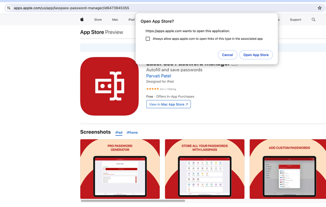 Apple, LastPass’ı Taklit Eden Uygulamayı Onayladı 2 Apple, LastPass’ı Taklit Eden Uygulamayı Onayladı