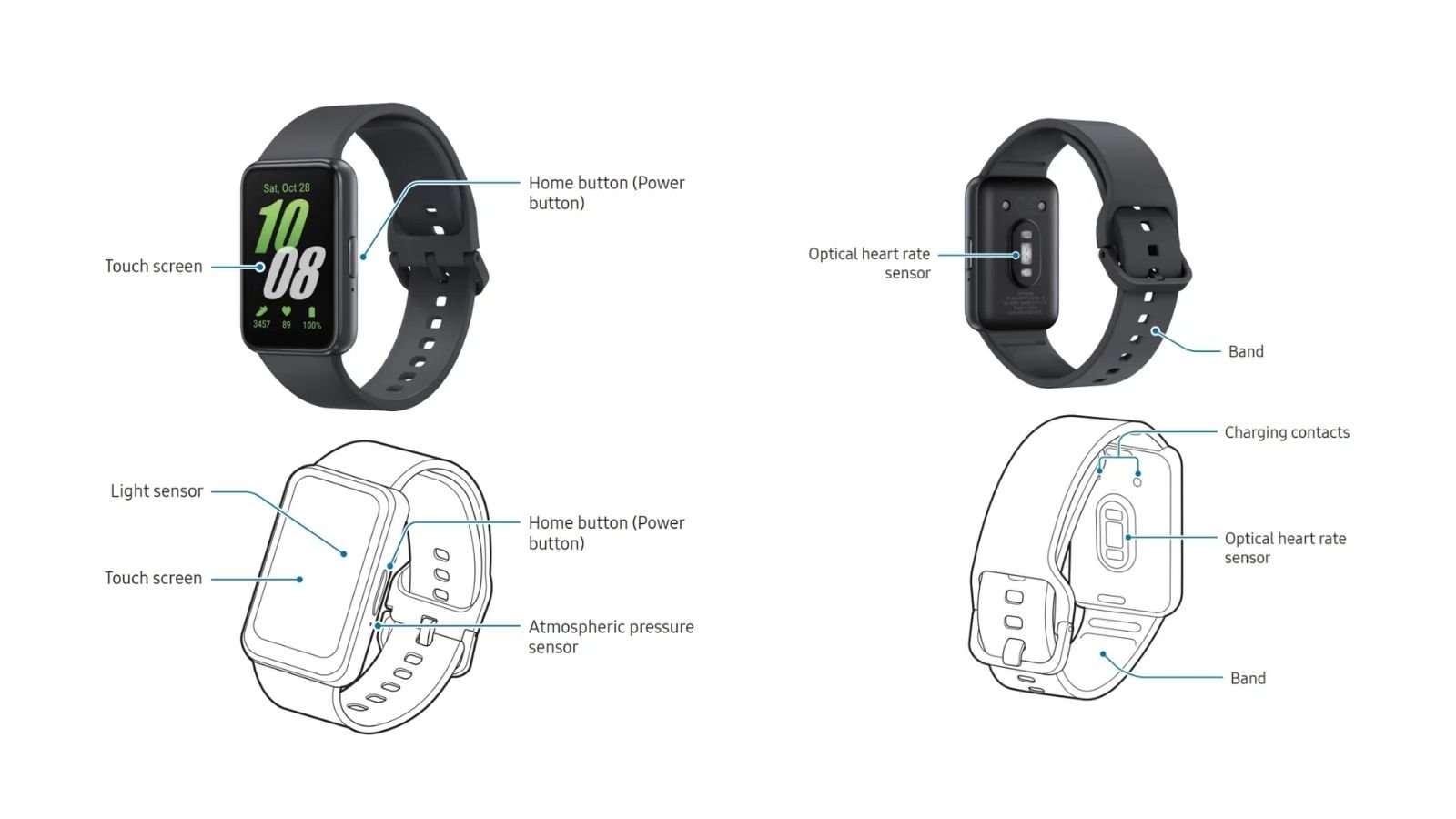 Samsung Galaxy Fit 3 Tanıtım Öncesi Sızdırıldı