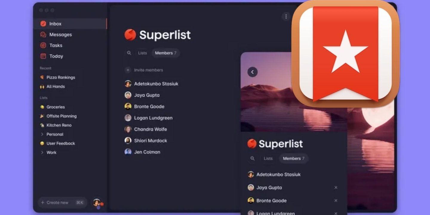 Wunderlist Yerine Yeni Tasarım ve Özellikleriyle Superlist Geliyor