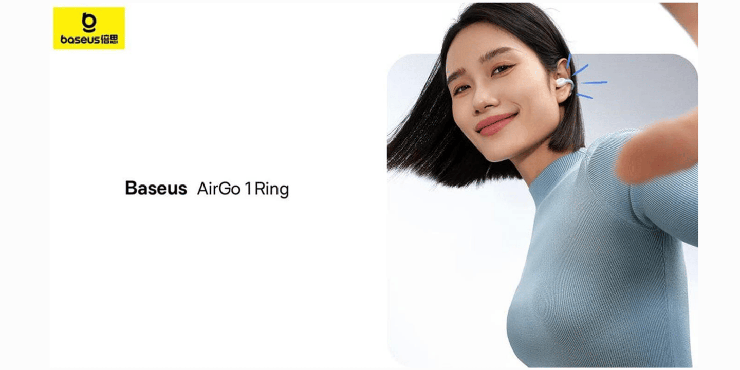 Baseus'tan Açık Tasarımlı Yeni Kulaklık: AirGo 1 Ring